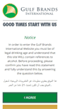 Mobile Screenshot of gulfbrandsinternational.com